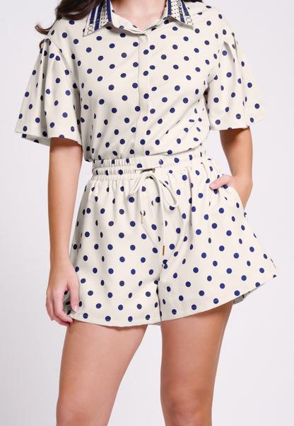 Beaufort Shorts (Printed Beige)