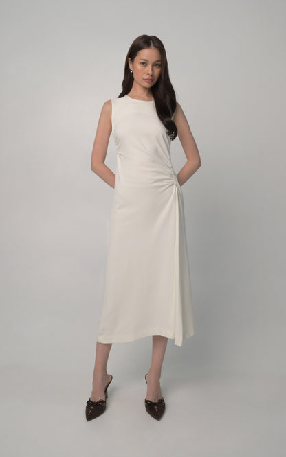 RAF Belfast Sleeveless Dress (Offwhite)