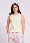 Boden Sleeveless Top (Cream)