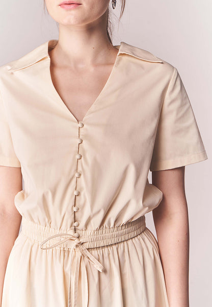 Solstice Bourne Short Sleeve Top (Butter)