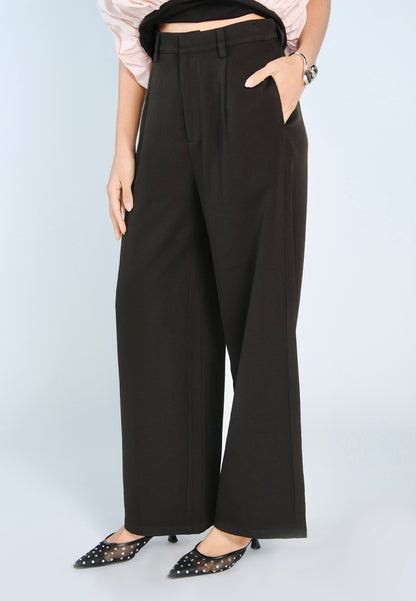 Mark Bumgarner X Vania Romoff For Plains & Prints Camille Pants (Black)