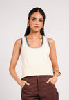 Cartier Sleeveless Top(Cream)