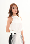 Archetype Refined Caviar Sleeveless Top (Offwhite)