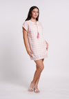 Archetype Summer Essentials Clover Extended Sleeve Dress W/ Inner (Printed Pink)