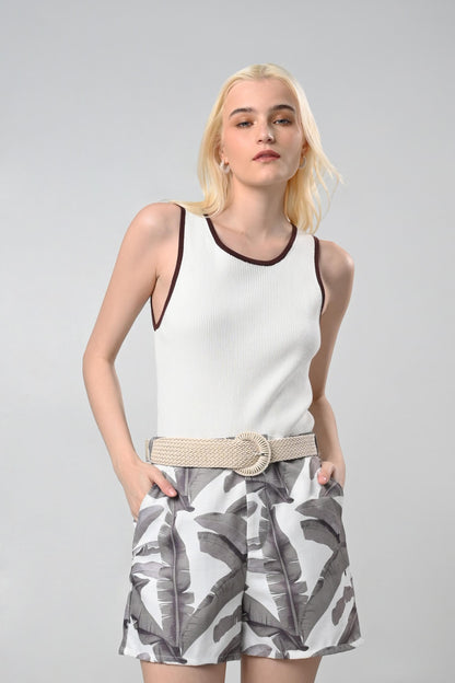 Raf Clove Sleeveless Top (Offwhite)