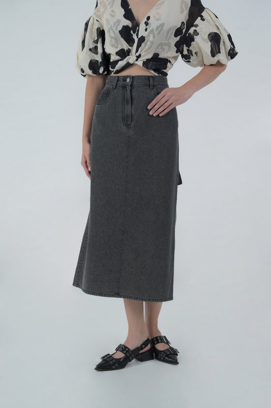 Raf Dallas Skirt (Ac. Gray)