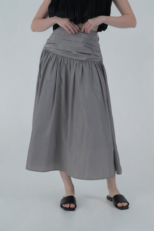 Raf Dane Skirt (Light Grey)