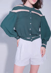Raf Dasheill Long Sleeve Top (Emerald)