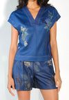 Sari- Sari Davao Shorts  (Printed Blue)