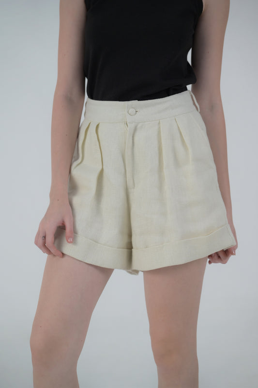 Raf Deann Shorts (Cream)