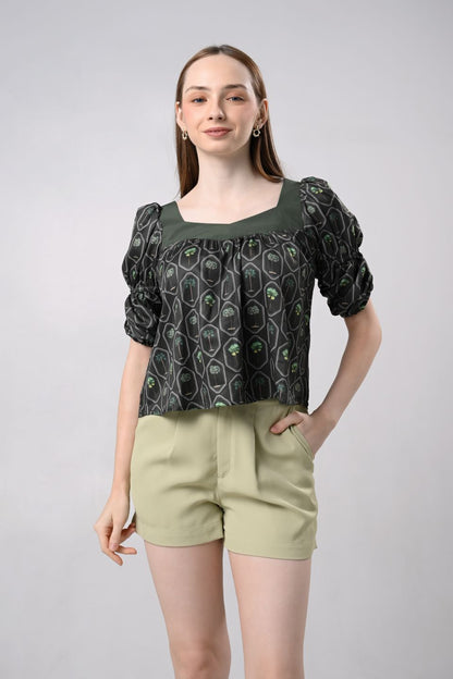 Debram Short Sleeve Top (Multi)