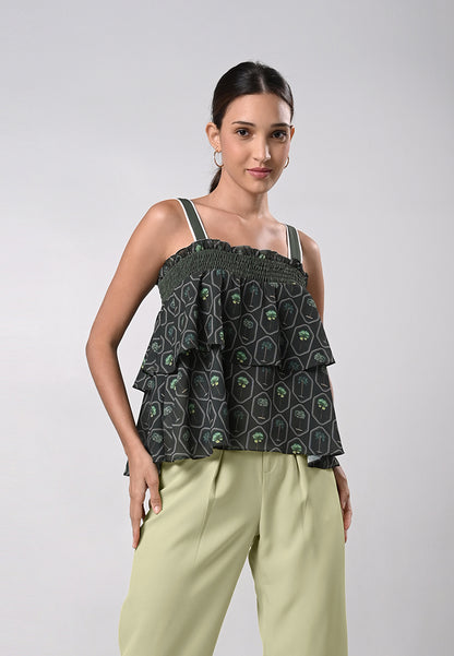 Debram Sleeveless Top (Multi)