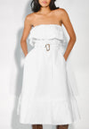 Raf Delia Dress W/ Belt Top (Offwhite)