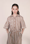 Camp Denison Short Sleeve Top (Beige)
