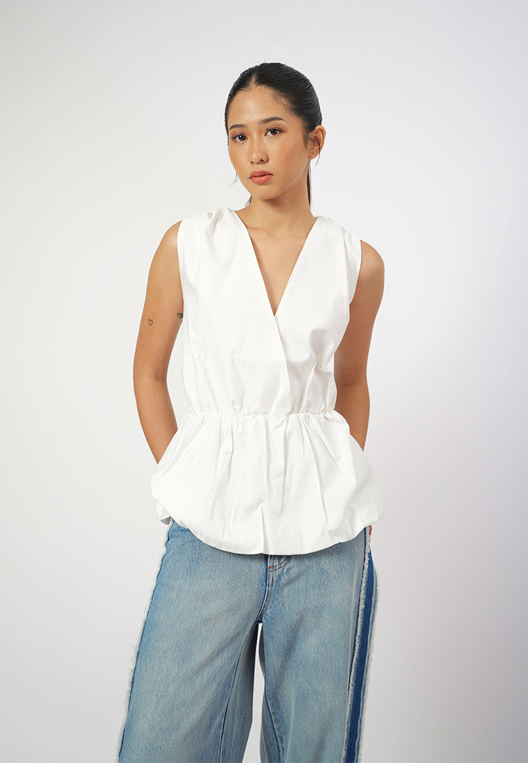 Raf Dipsy Sleeveless Top (White)