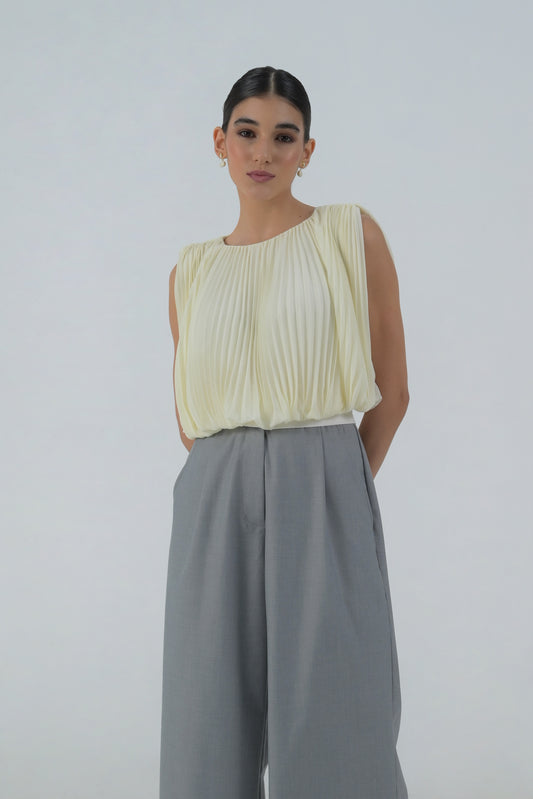 Raf Dolce Sleeveless Top (Cream)