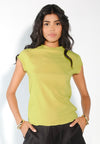 Raf Draya Short Sleeve Top (Lime)