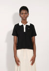 Archetype Eirene Short Sleeve Top (Black)