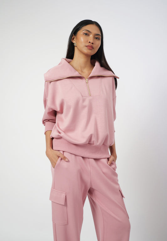 Raf Elroy Long Sleeve Top (Blush)