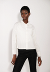 Archetype Emmie Long Sleeve Top (White)