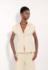 Archetype Exter Short Sleeve Top (Beige)