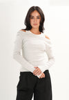 Fosher Long Sleeve Top (Gray)
