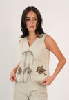 Freeya Sleeveless Top (Bone)