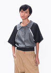 Plains & Prints x Randolf Fins Short Sleeve Top (Denim)