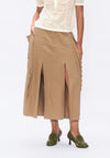 Plains & Prints x Randolf Fins Skirt (Khaki)