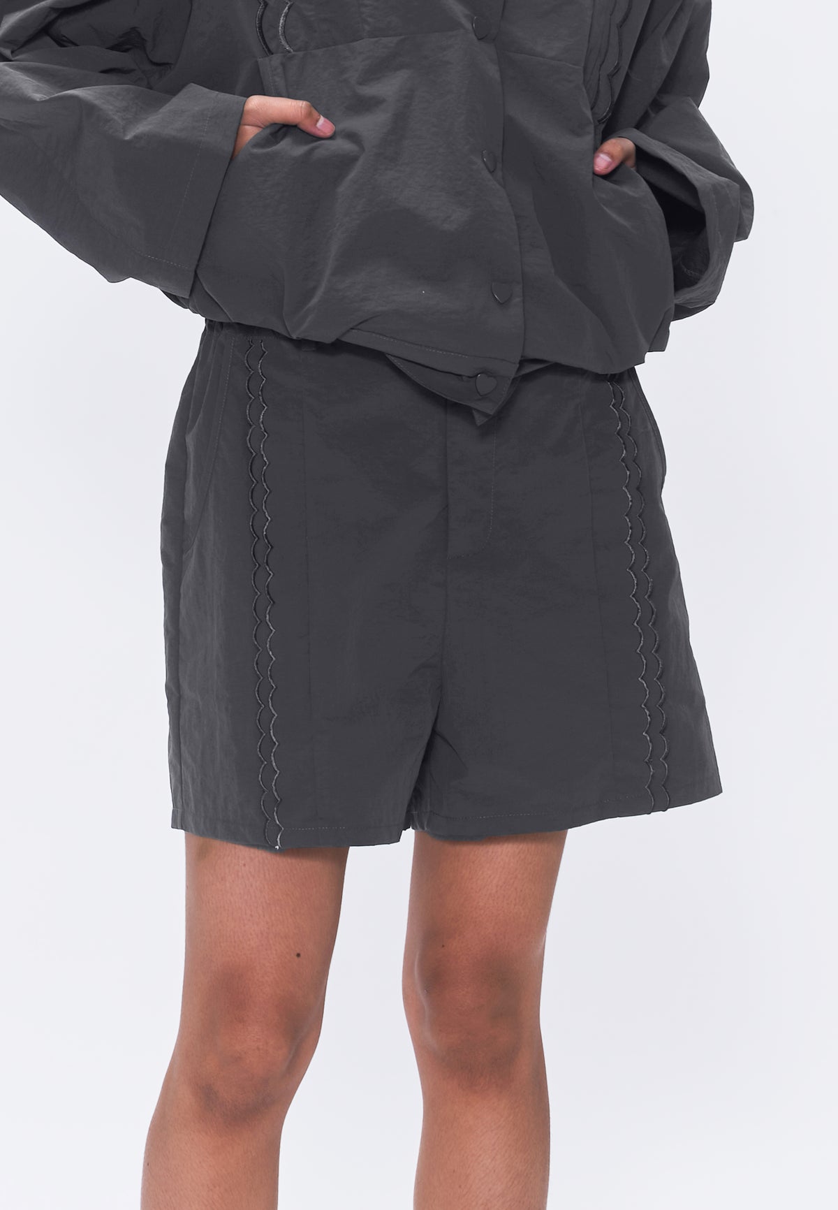 Plains & Prints x Randolf Fins Trainers Shorts (Charcoal)
