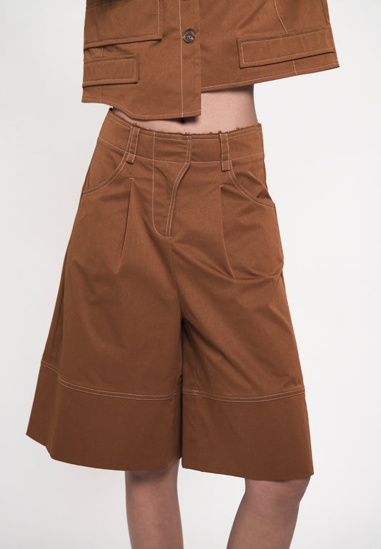 Gaella Long Shorts (Toffee)
