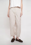 Gambry Pants (Striped Cream)