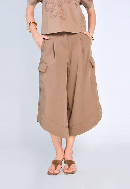 Nobleza Garner Culottes (Brown)