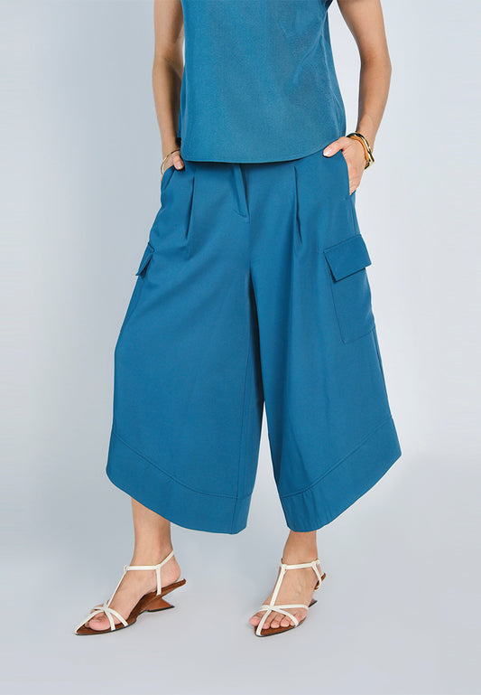 Nobleza Garner Culottes (Teal)