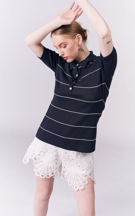 RAF Gimpo Short Sleeve Top (Navy)