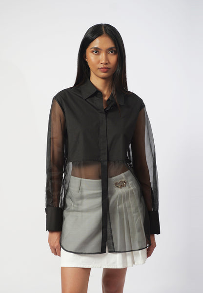 Raf Ging Long Sleeve Top (Black)