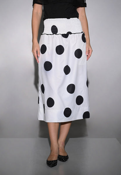 RAF Glastonbury Skirt (Wht/Blk)