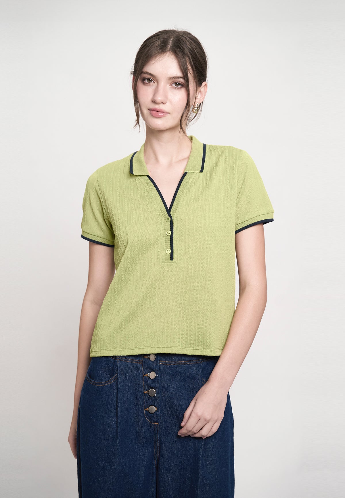 Gordo Short Sleeve Top (Lime)