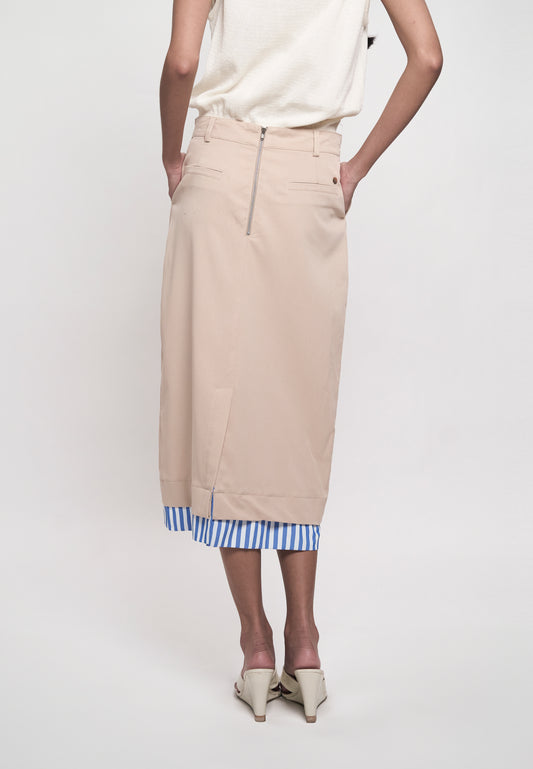 Gracia Skirt (Khaki)