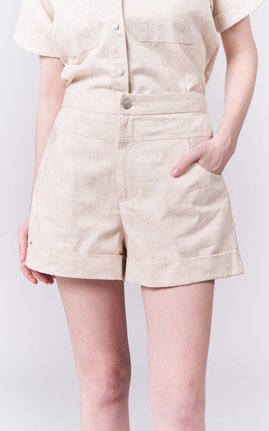 DNM Studios Hariette Shorts (P. Beige)