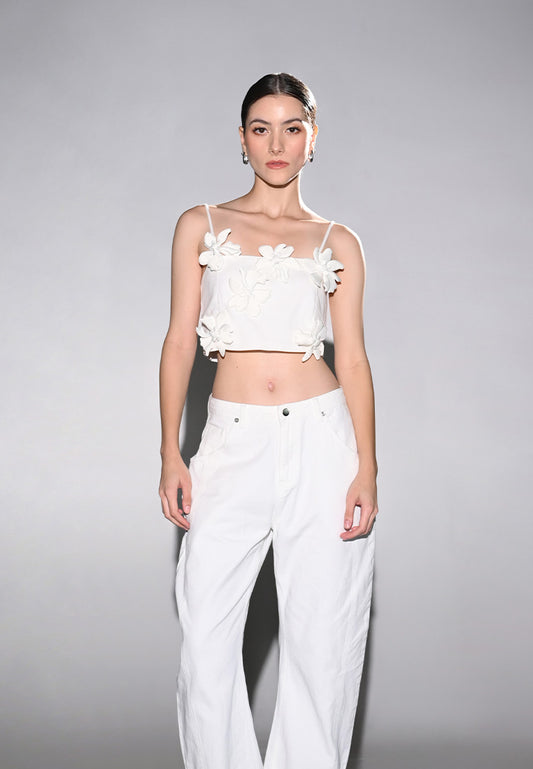 RAF Hegen Sleeveless Top (Off-white)