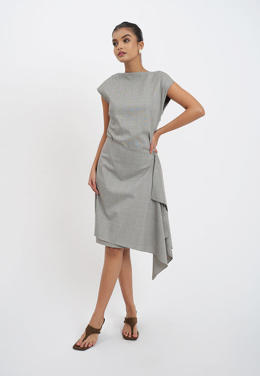 Raf Hera Sleeveless Dress (Gray)