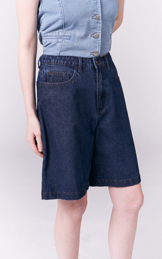 DNM Studios Hiza Long Shorts (Blue)