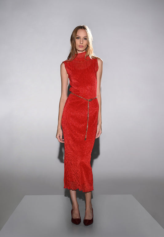 RAF Hueva Sleeveless Dress W/ Inner (Red)