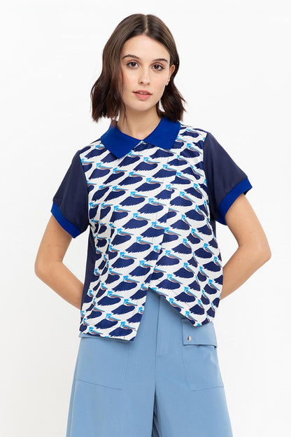 Voyage Hermy Short Sleeve Top (Multi)