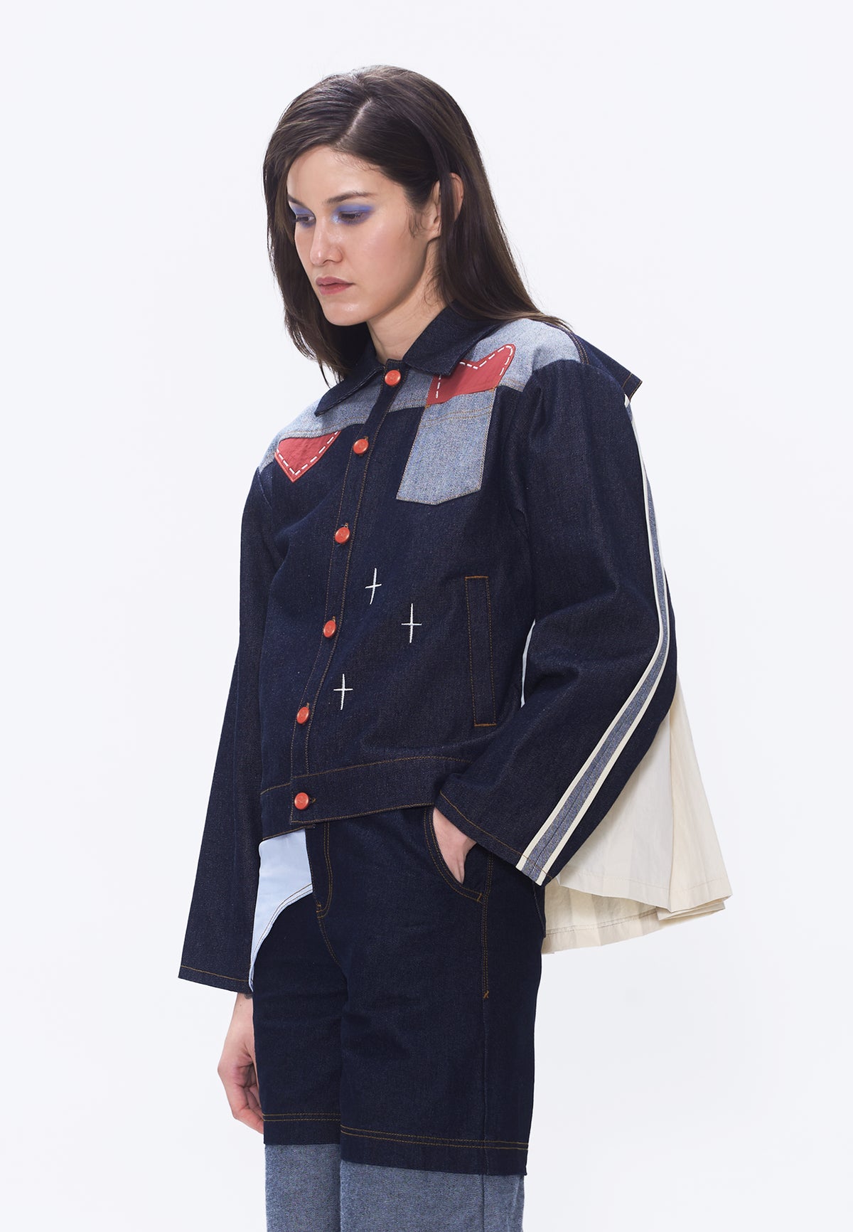 Plains & Prints x Randolf Hero Long Sleeve Jacket (Denim)