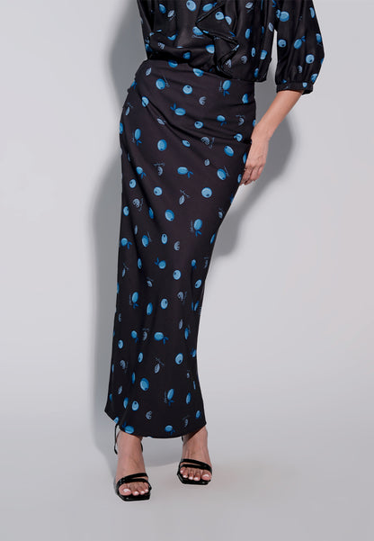 Holiday 2025 Idinna Skirt (Printed Black)