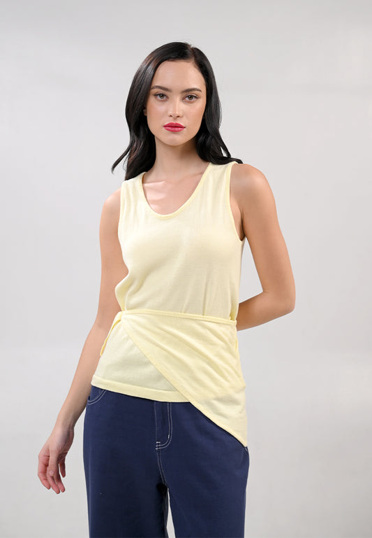 Holiday 2025 Iliah Sleeveless Top (Butter)