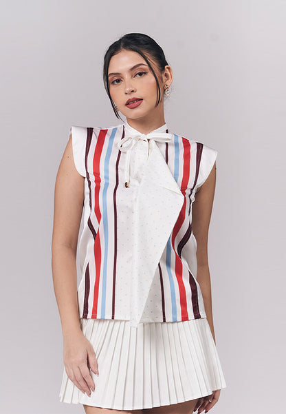 Indraine Sleeveless Top (Multi)