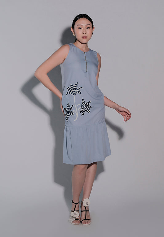 Holiday 2025 Ipsy Sleeveless Dress (Light Blue)